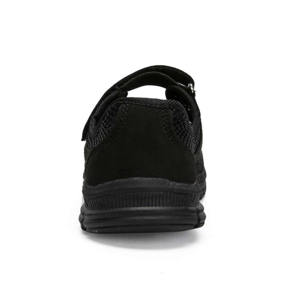 SAGUARO Women's Breathable Walking Shoes Ladies Fashion Mary Jane Sneakers Adjustable Working Nurse Shoes Lightweight Flats Roll I - Image 5